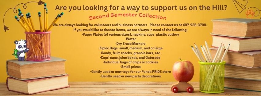  Looking for ways to support our school? We are in need of donations of candy and small prizes. 